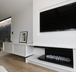 Components Cabinet With Matching Stone Top And Plinth