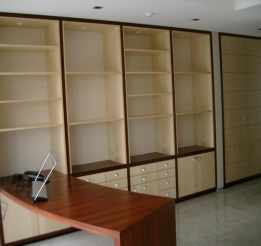 igured Sycamore And Jarrah Veneer Book Case And Study Desk